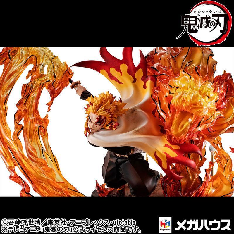 Kyojuro Rengoku Precious G.E.M. Series Flame Breathing Fifth Form: Flame Tiger - Demon Slayer - FigurineOut
