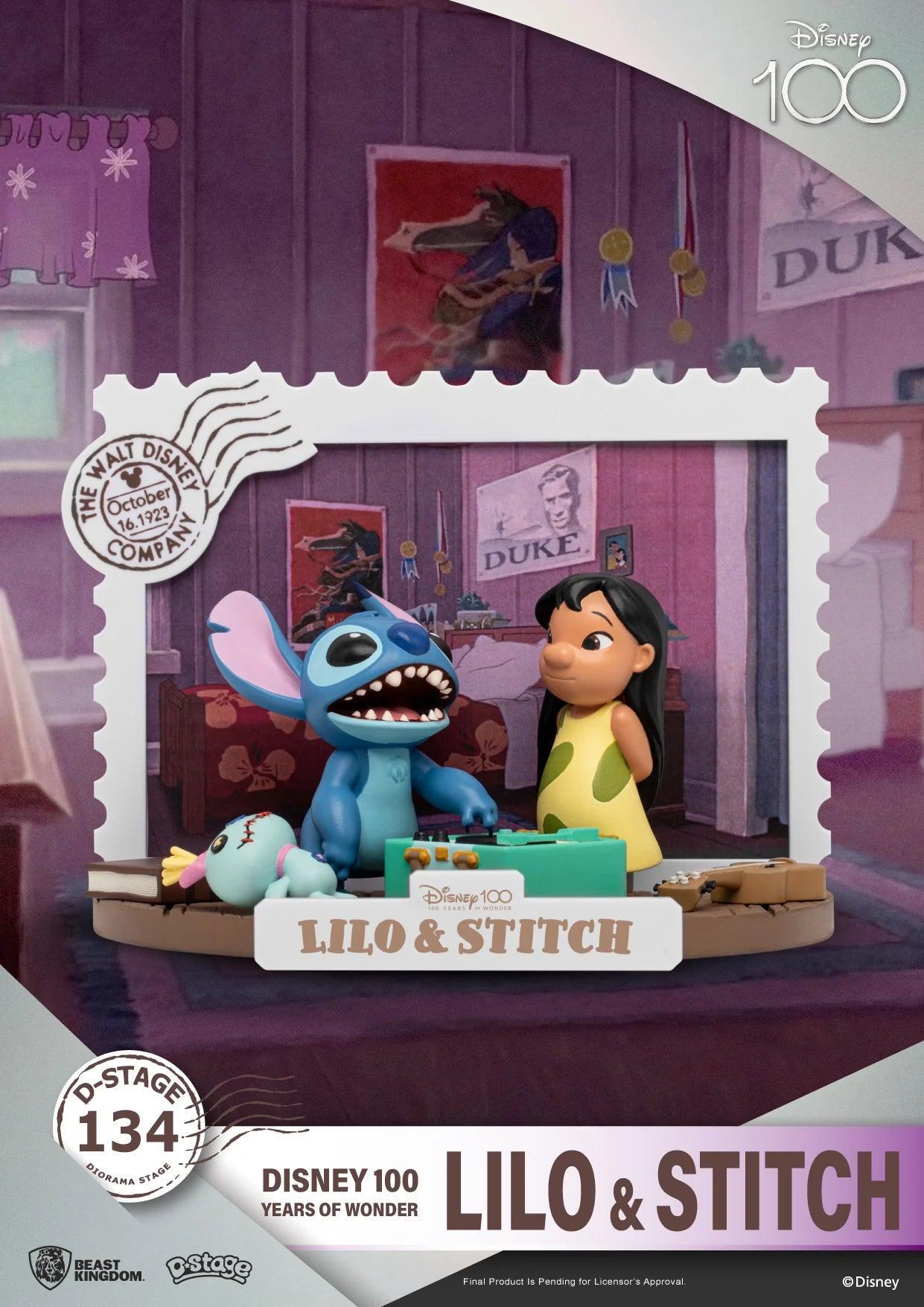 Lilo and Stitch DS-134 D-Stage Statue - Disney 100 Years - FigurineOut
