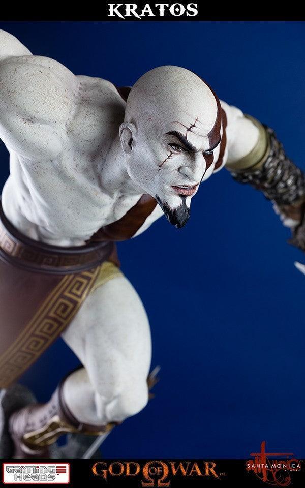 Lunging Kratos 1/4 Statue God of War - FigurineOut