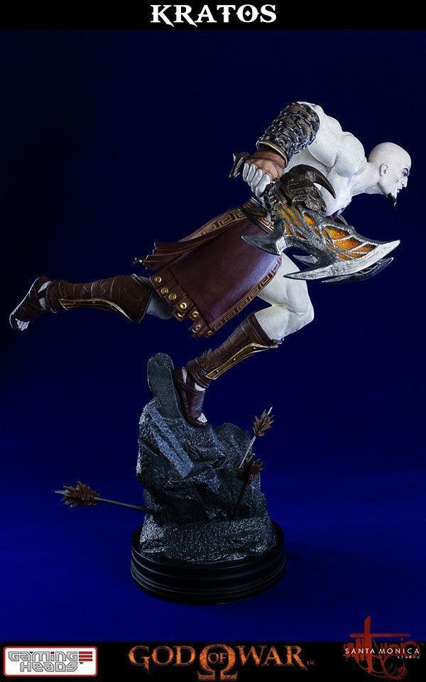 Lunging Kratos 1/4 Statue God of War - FigurineOut