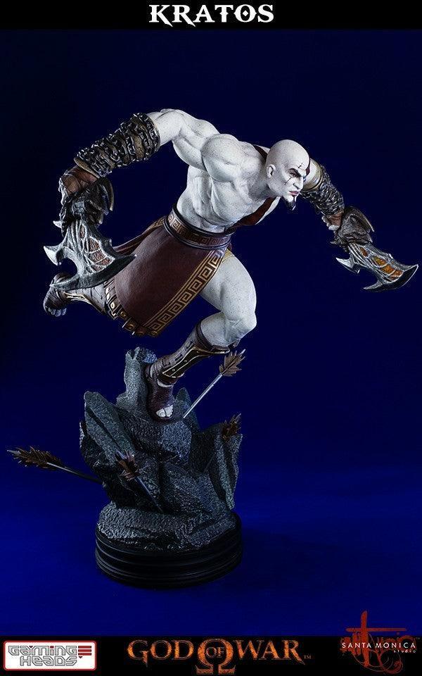 Lunging Kratos 1/4 Statue God of War - FigurineOut