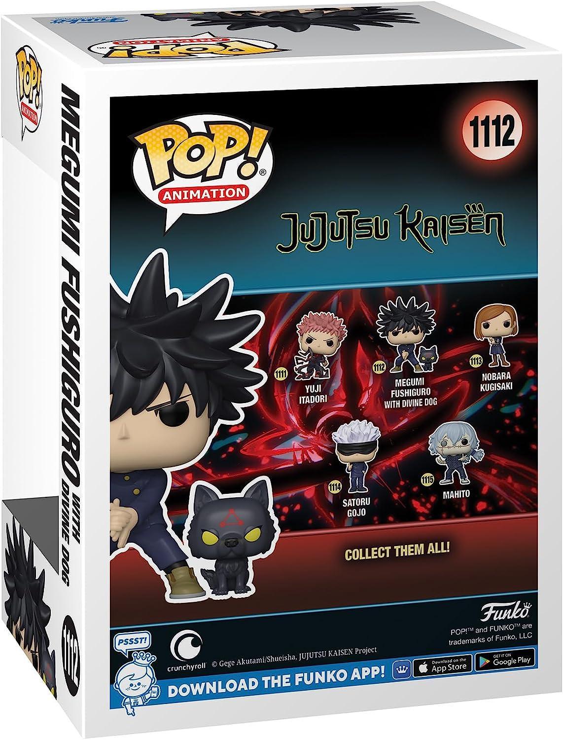 Megumi with Dog Funko Pop! & Buddy - Jujutsu Kaisen - FigurineOut