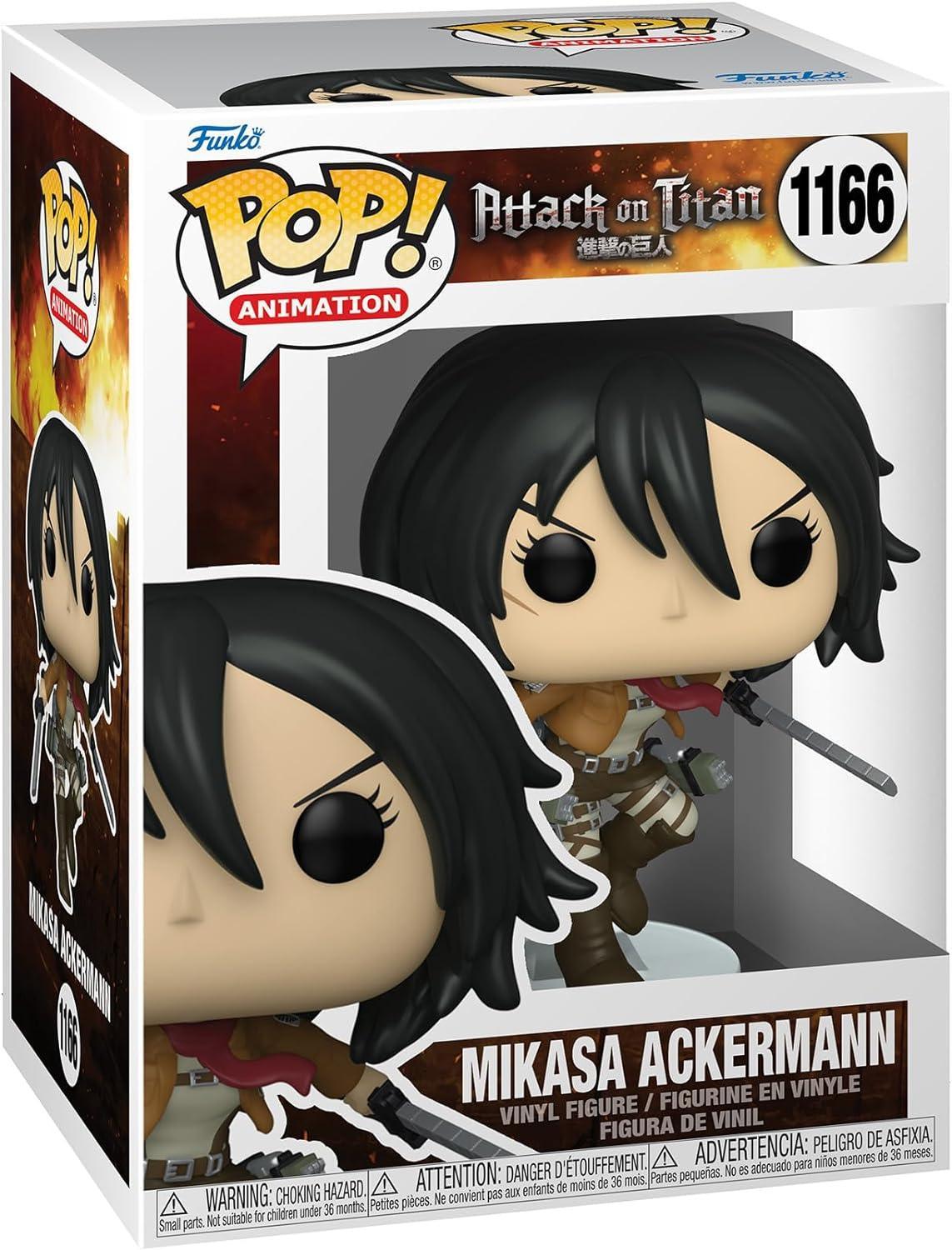 Mikasa Ackerman Funko Pop! Vinyl Figure #1446 - Attack on Titan - FigurineOut