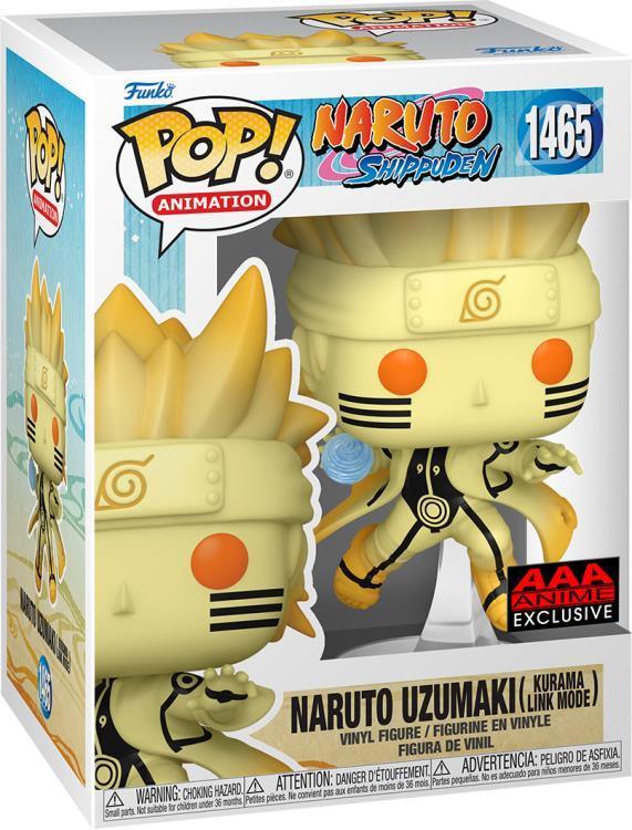 Naruto Kurama Naruto Pop! Vinyl Figure AAA Anime Exc. - FigurineOut