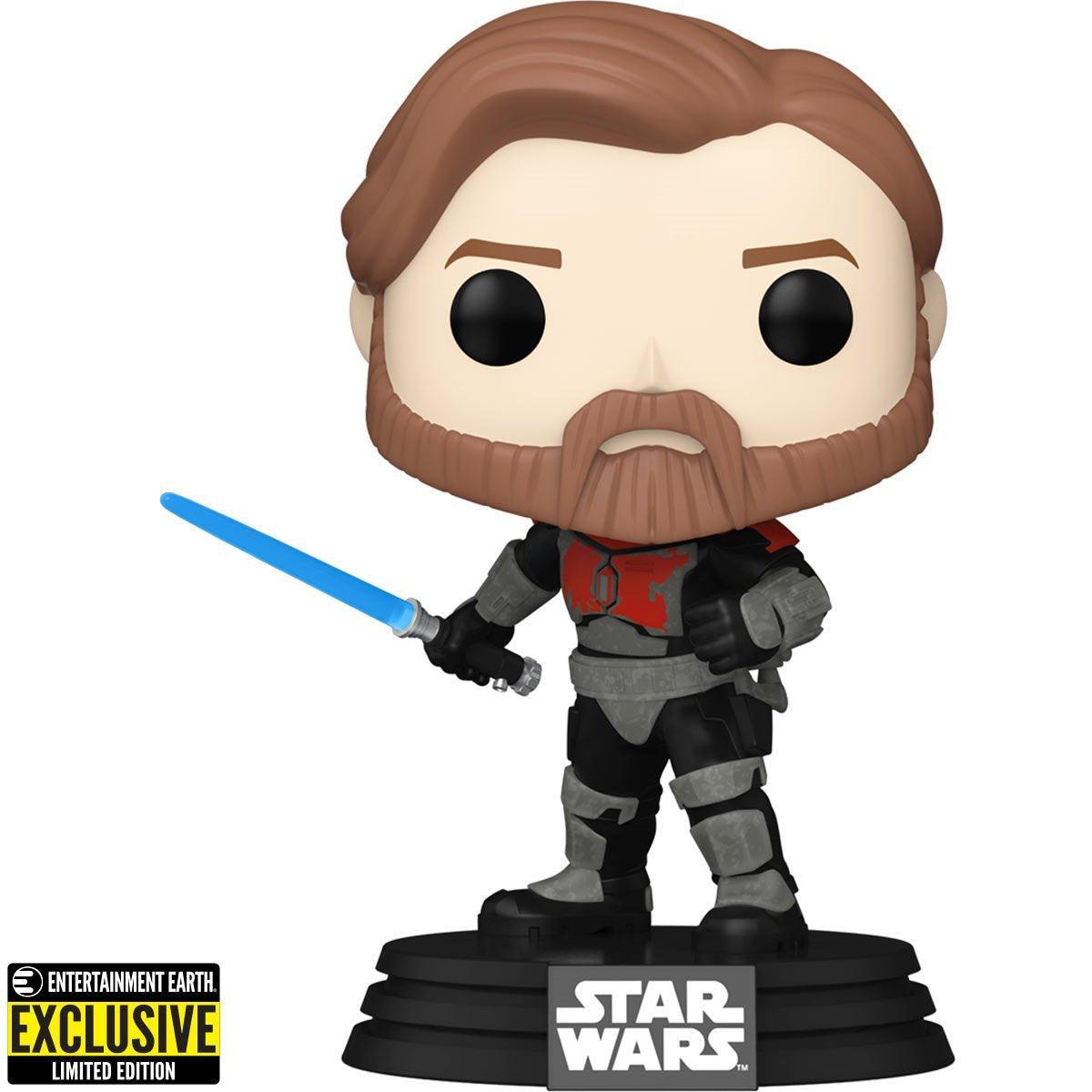 Obi-Wan Kenobi Mandalorian Armor Funko Pop! - EE Exclusive - Star Wars The Clone Wars - FigurineOut