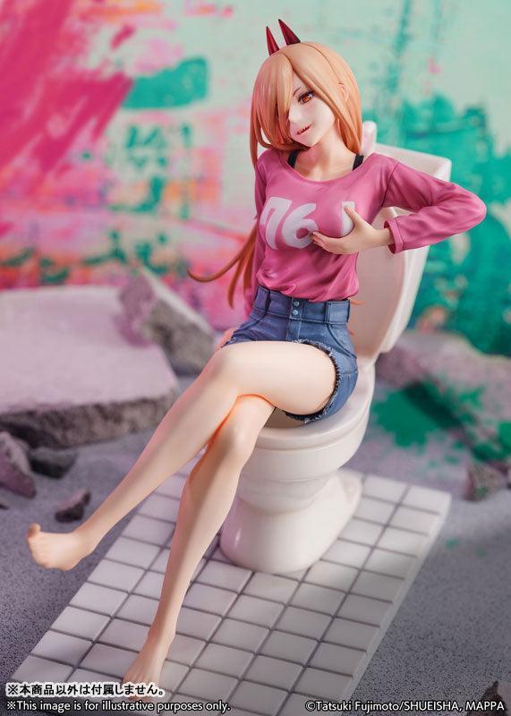 Power Bathroom Scene 1/7 scale - Chainsaw Man - FigurineOut