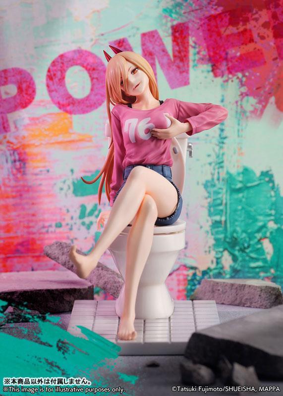 Power Bathroom Scene 1/7 scale - Chainsaw Man - FigurineOut