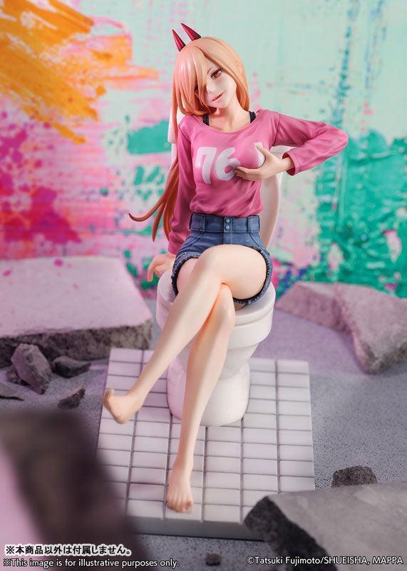 Power Bathroom Scene 1/7 scale - Chainsaw Man - FigurineOut
