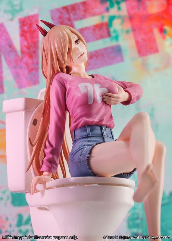 Power Bathroom Scene 1/7 scale - Chainsaw Man - FigurineOut