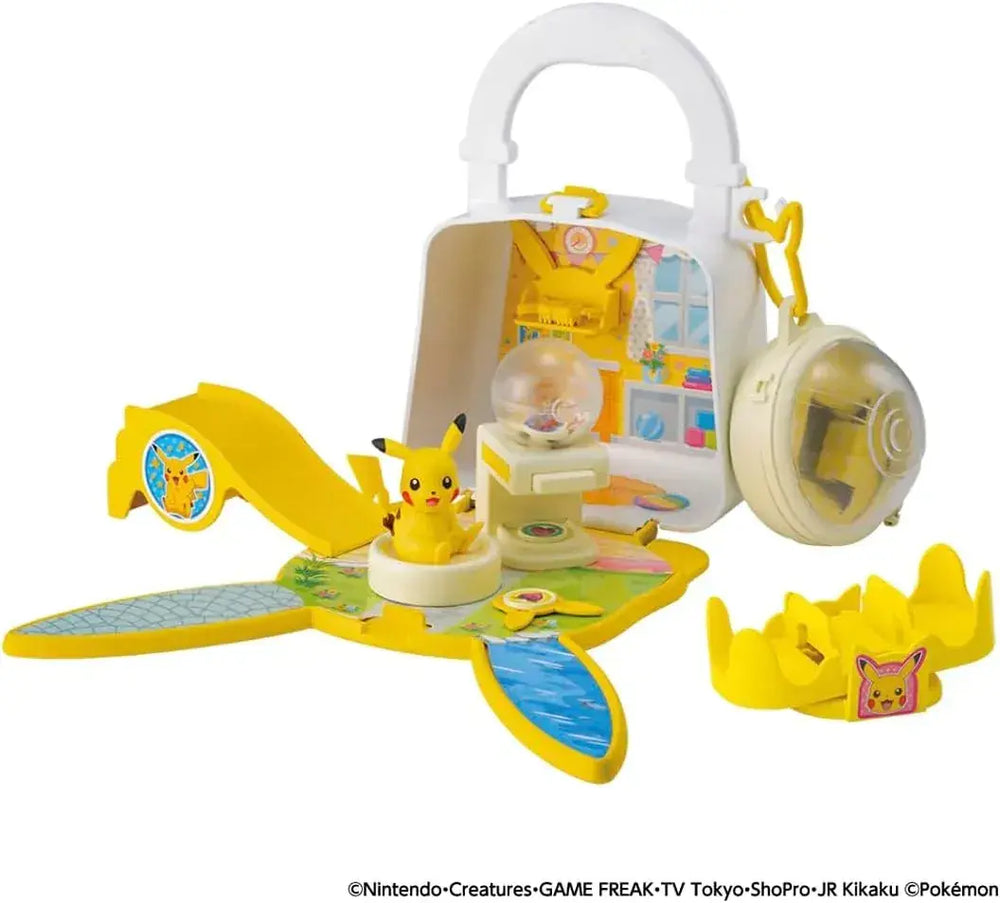 Pokémon Relaxing Pikachu Mini Backpack Playset – Takara Tomy