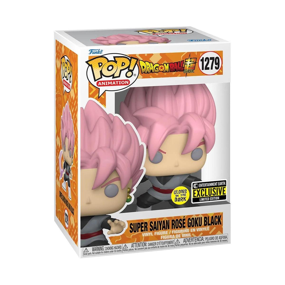 Rose Goku Black Glow-in-the-Dark Funko - Dragon Ball Super Saiyan - FigurineOut