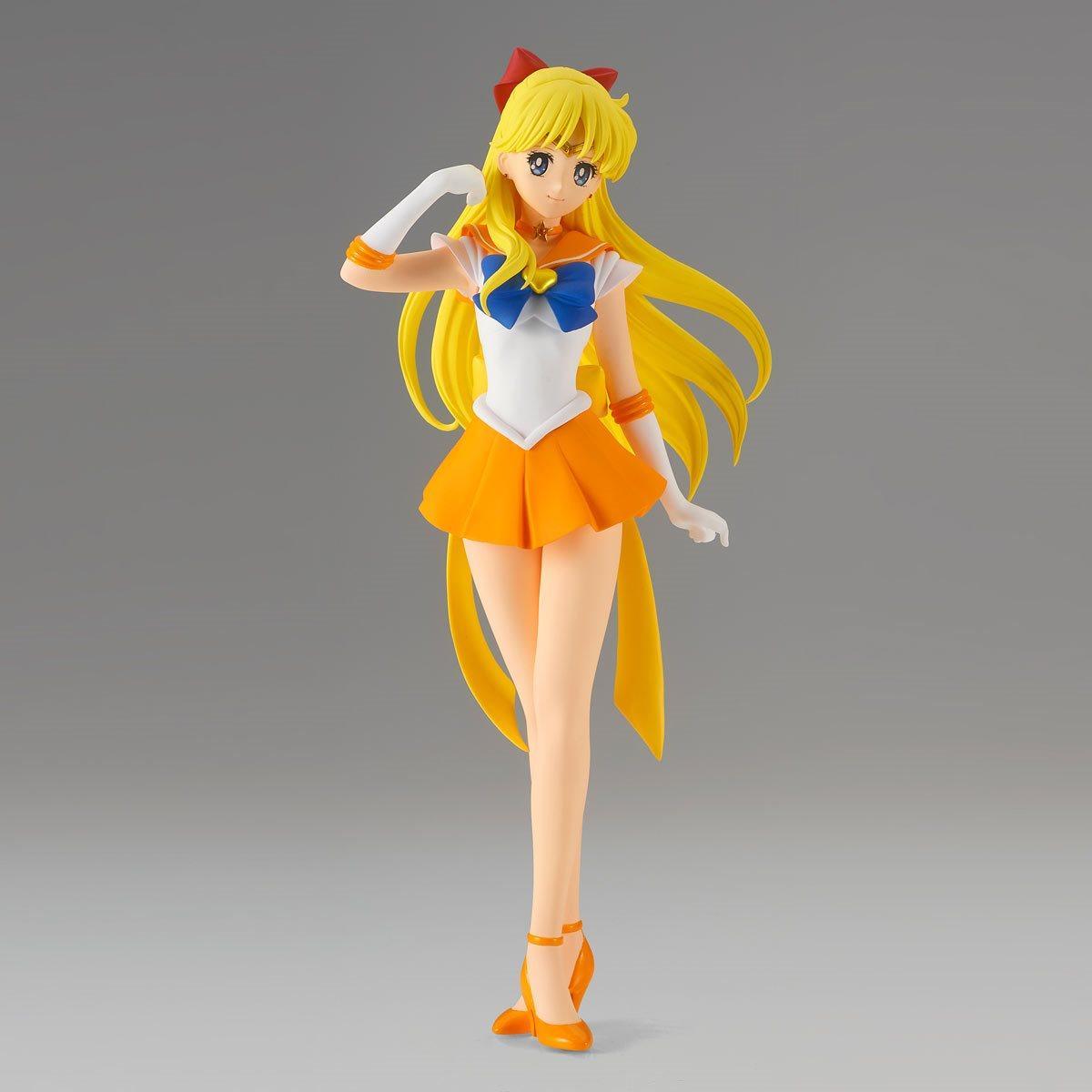 Sailor Venus Figure Pretty Guardian Sailor Moon Eternal Glitter & Glamours - FigurineOut
