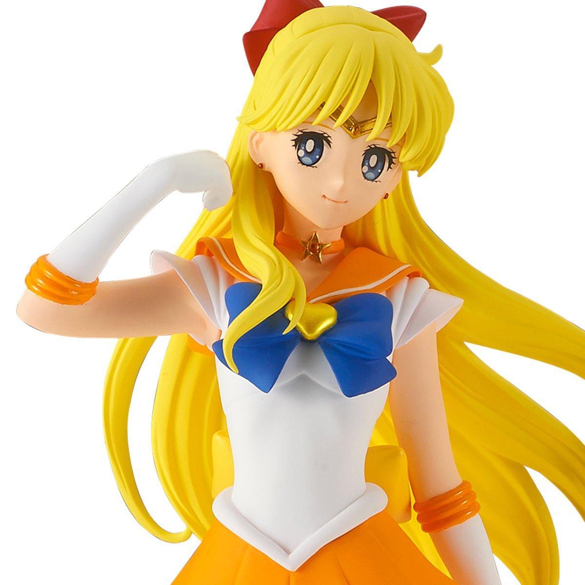 Sailor Venus Figure Pretty Guardian Sailor Moon Eternal Glitter & Glamours - FigurineOut