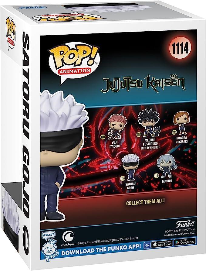Satoru Gojo Funko Pop! Vinyl Figure #1114 - Jujutsu Kaisen - FigurineOut