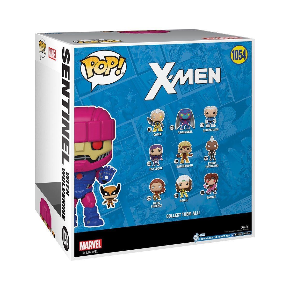 Sentinel & Wolverine Jumbo 10 Inch Pop! Vinyl Figure - Previews Exclusive - X-Men - FigurineOut