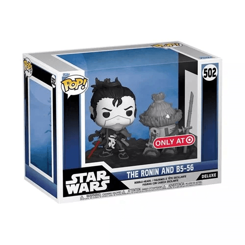 Star Wars: Visions The Ronin & B5-56 Deluxe Funko Pop Figure #502 - FigurineOut