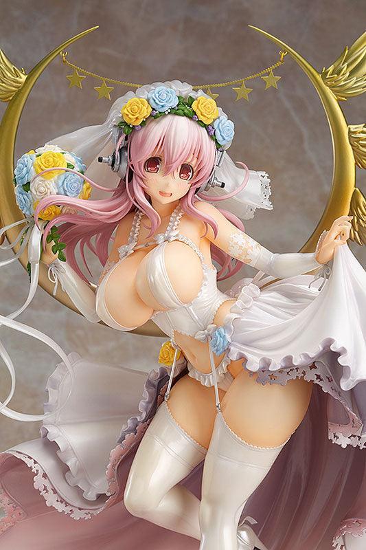 Super Sonico 10th Anniversary Figure Wedding Version 1/6 scale - FigurineOut