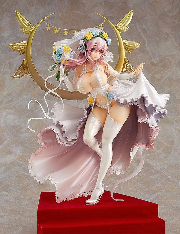 Super Sonico 10th Anniversary Figure Wedding Version 1/6 scale - FigurineOut