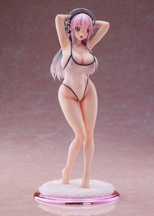 Super Sonico DreamTech [White Swimsuit style] 1/7 Scale - FigurineOut