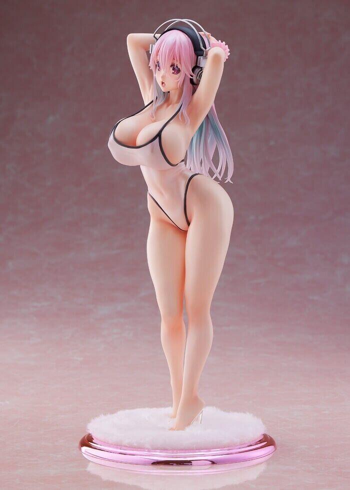 Super Sonico DreamTech [White Swimsuit style] 1/7 Scale - FigurineOut