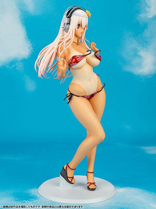 Super Sonico Summer Vacation version - Sun kissed - 1/4.5 scale - FigurineOut