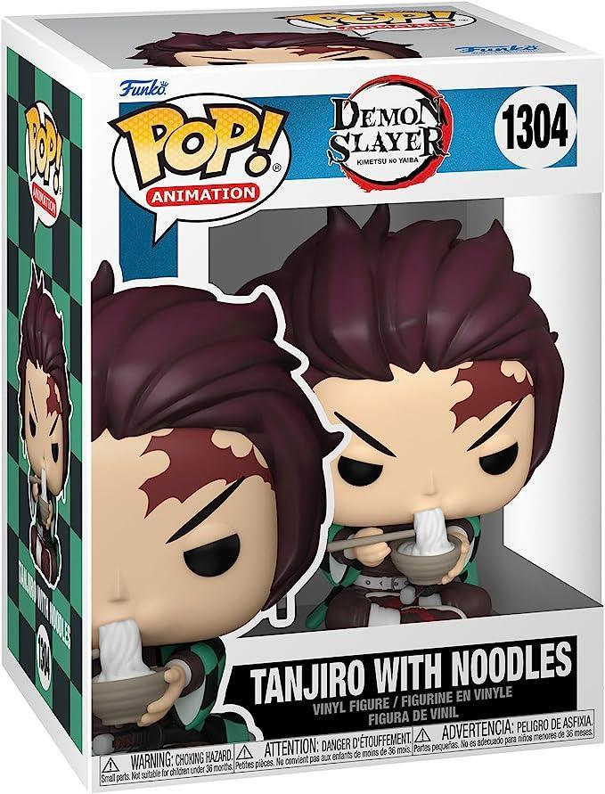 Tanjiro eating Noodles Funko Pop! Vinyl Figure #1304 - Demon Slayer - FigurineOut