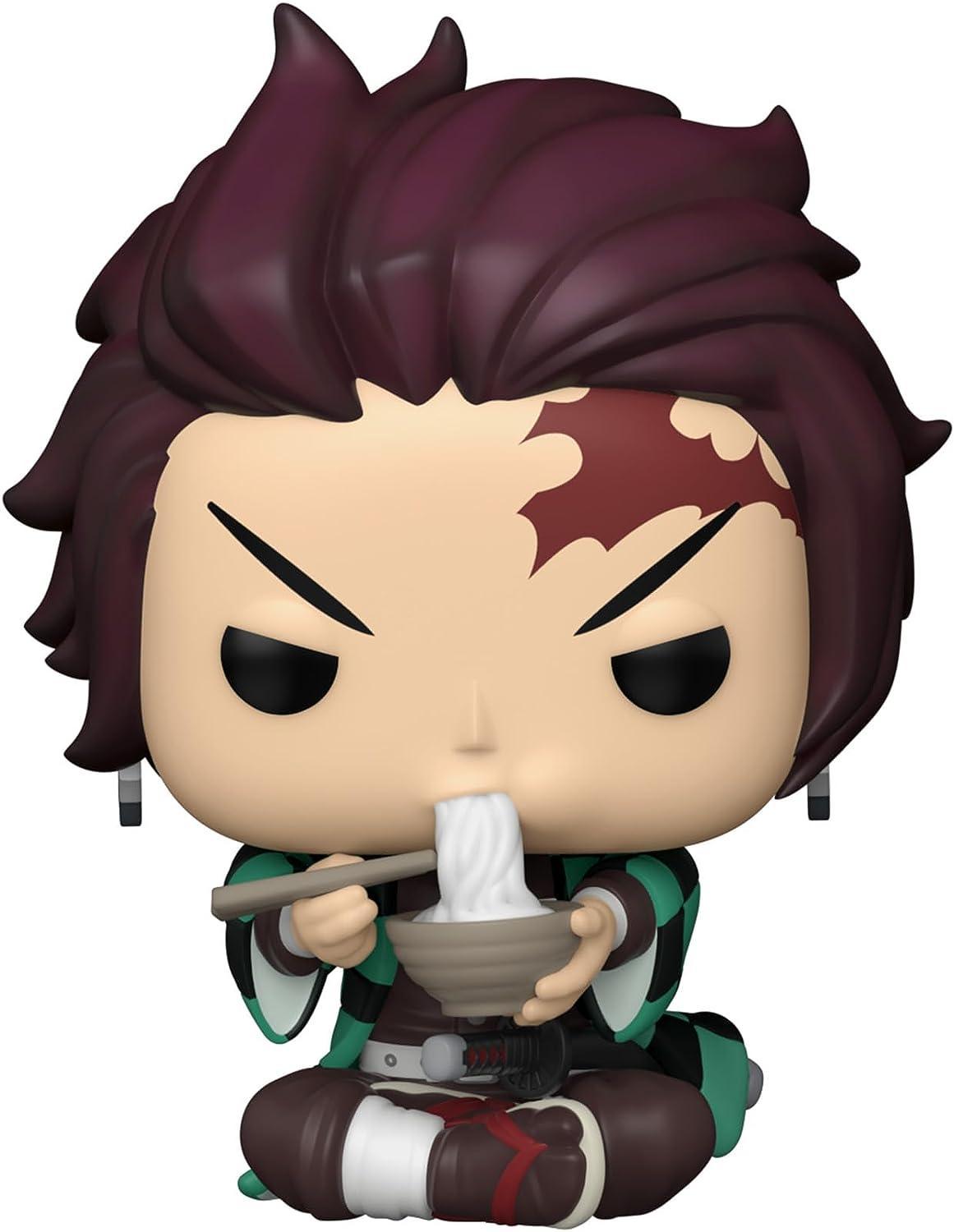 Tanjiro eating Noodles Funko Pop! Vinyl Figure #1304 - Demon Slayer - FigurineOut