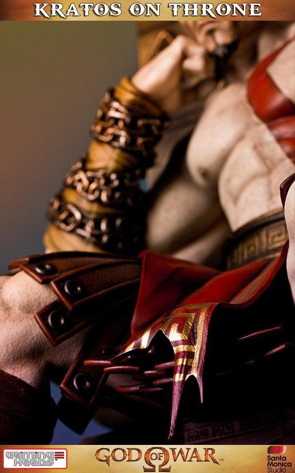 Kratos on Throne - FigurineOut