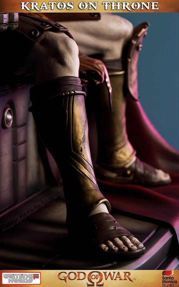 Kratos on Throne - FigurineOut