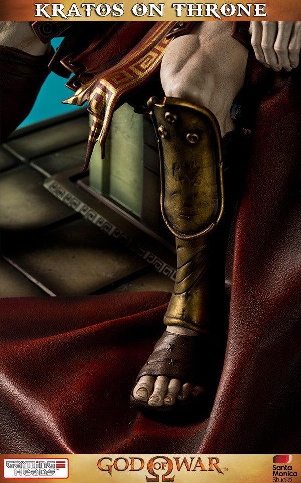 Kratos on Throne - FigurineOut
