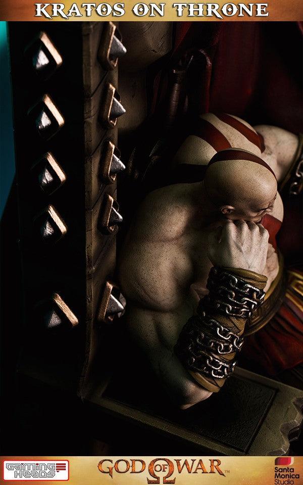 Kratos on Throne - FigurineOut