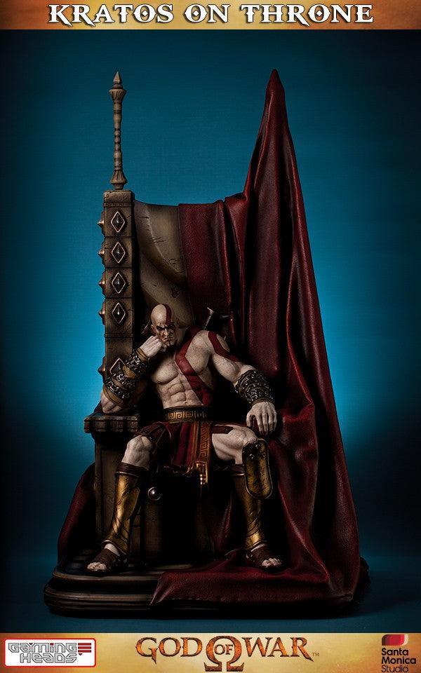 Kratos on Throne - FigurineOut