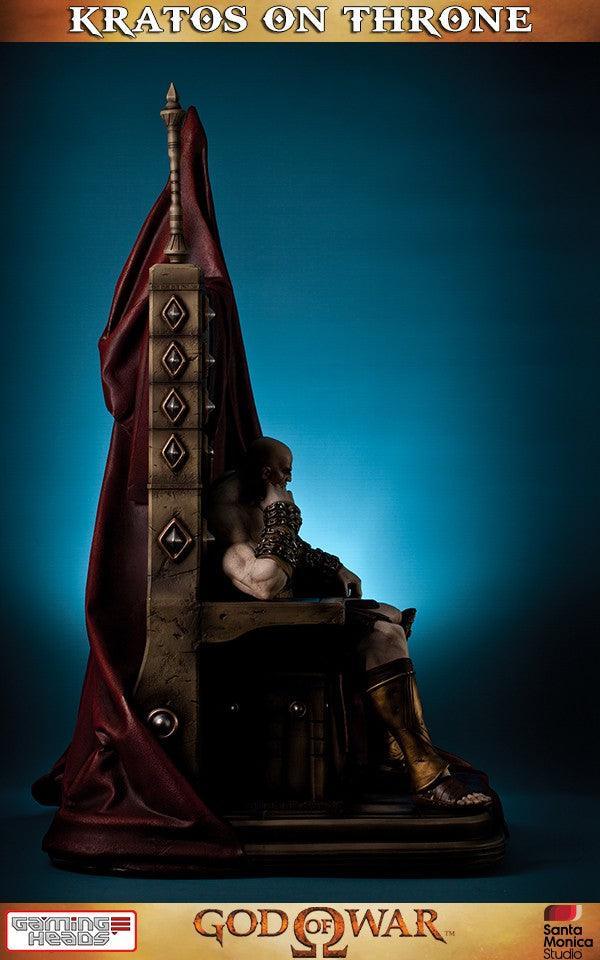 Kratos on Throne - FigurineOut