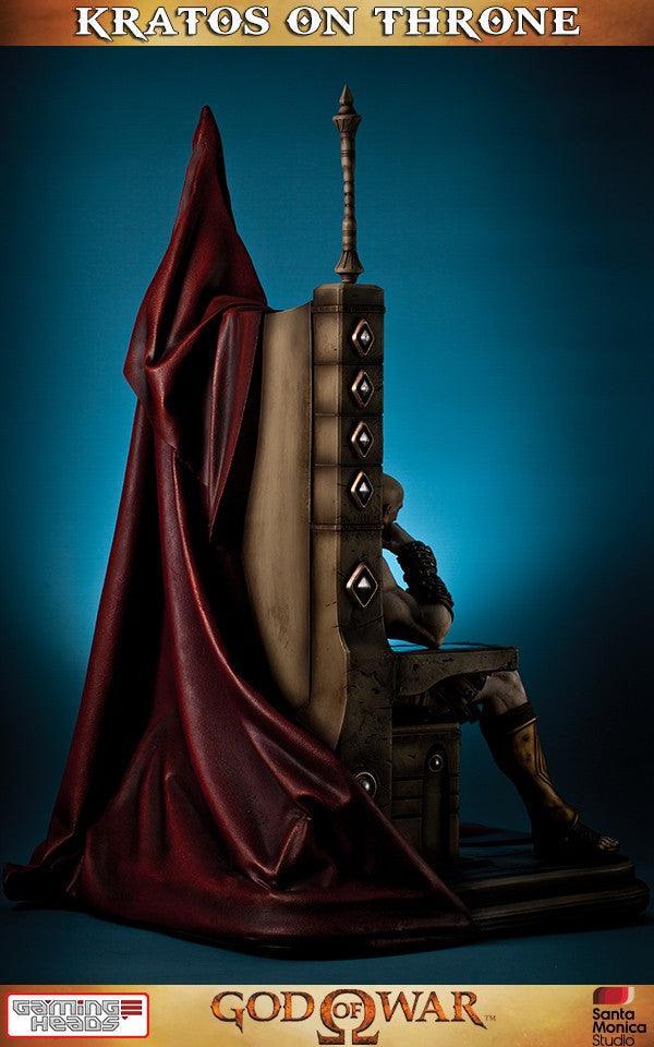 Kratos on Throne - FigurineOut
