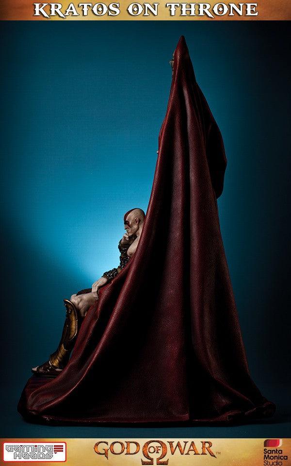 Kratos on Throne - FigurineOut