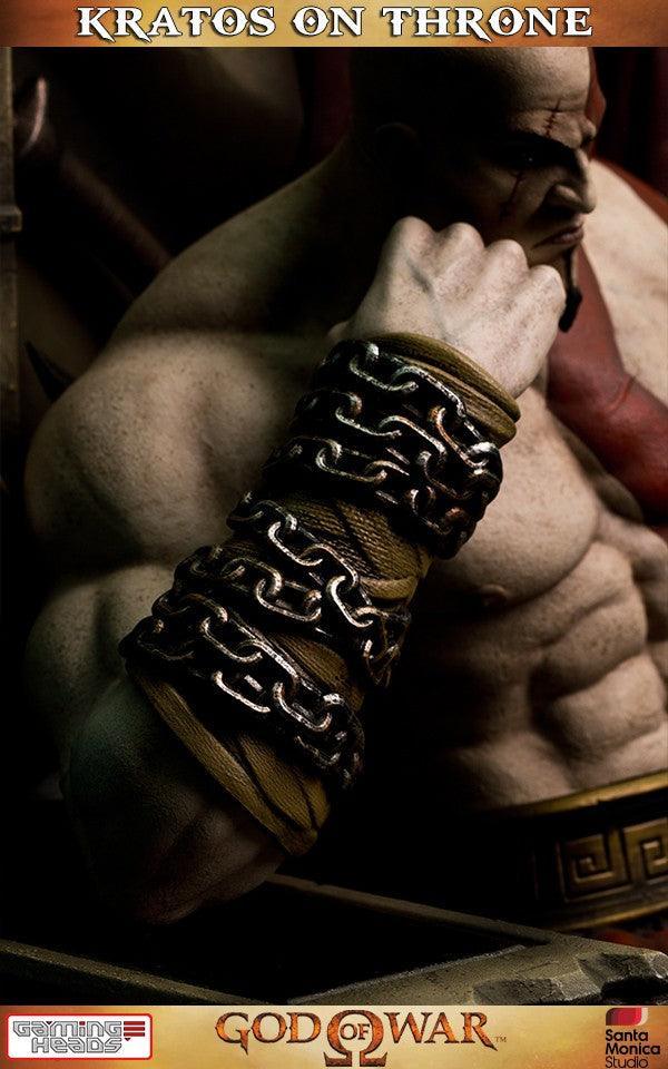 Kratos on Throne - FigurineOut