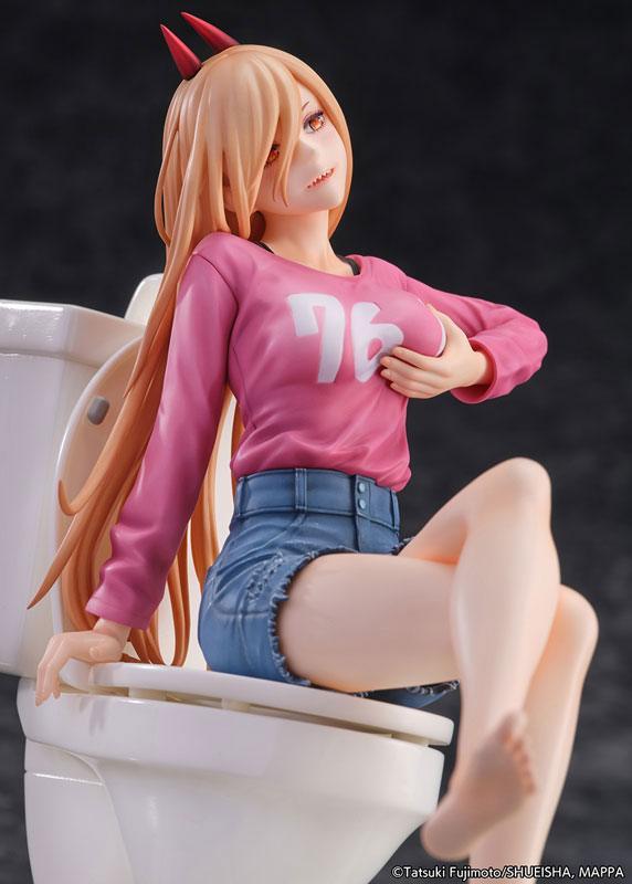 Power Bathroom Scene 1/7 scale - Chainsaw Man - FigurineOut